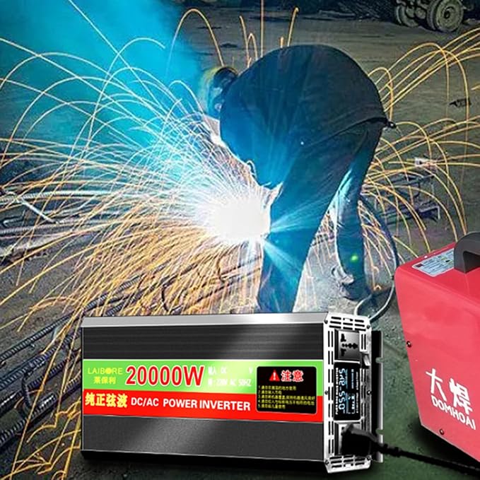 2800W 3800W 5800W 6800W 7800W 8800W 10000W 13000W 18000W 20000W Solar Power Inverter,DC 12V 24V 48V 60V 72V to 110V/220V 230V AC Split Phase Inverter Pure Sine Wave Inverter,for Home Energy Storage(10
