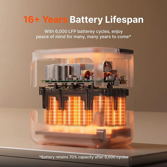 Jackery HomePower 2000 Plus v2 Portable Power Station with 2x 200W Solar Panels, 2200W AC Output, 2048Wh LFP Battery, Expandable to 12kWh, Essential Home Backup for Outages, Emergencies & RV