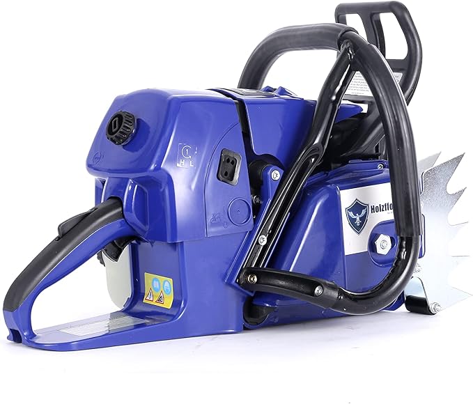 Holzfforma 92CC Blue Thunder G660 Gasoline Chain Saw with 28 Inch 3/8" .063" 92DL Guide Bar and Saw Chain Wrap Around Handle Bar Compatible With MS660 066 Chainsaw