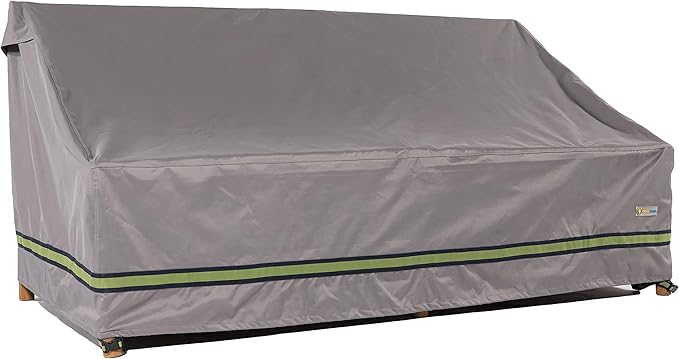 DUCKCOVERS® Soteria Water-Resistant 93 Inch Patio Sofa Cover, Patio Bench Cover