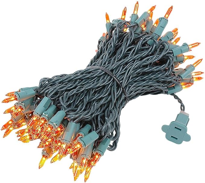 Novelty Lights 50 Feet 100 Bulbs Traditional Incandescent Mini Lights