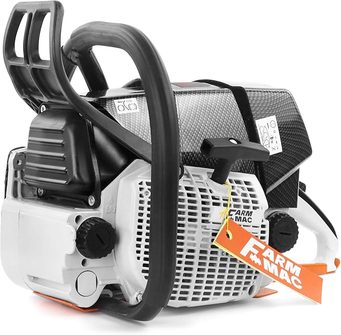 F660VW 92cc Gas Chainsaw, 42 Inch Alloy Bar & Chain, 5.2KW 7HP 2-Cycle Gasoline Chainsaw, Professional Chainsaw for Extra-Large Felling, and Heavy-Duty Forestry – Compatible with MS660 G660