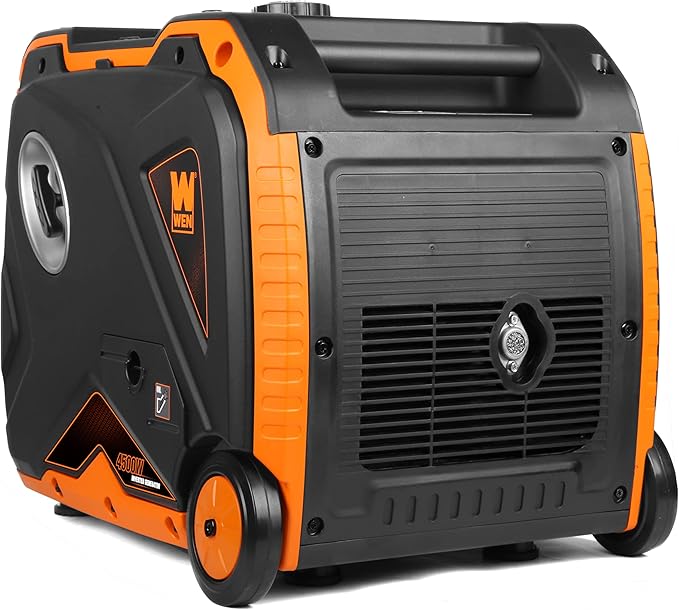 WEN DF452iX Super Quiet 4500-Watt Remote Electric Start Dual Fuel RV-Ready Portable Inverter Generator with Fuel Shut-Off and CO Watchdog