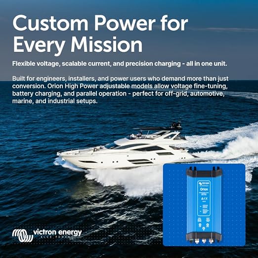 Victron Energy Orion 12/24-Volt 20 amp DC-DC Converter | Non-isolated, High power