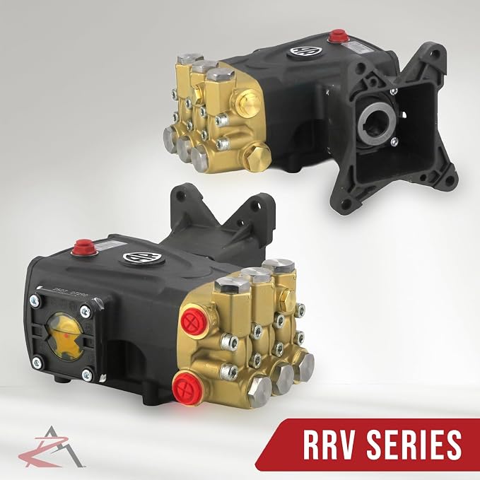 The ROP Shop OEM AR 1" Shaft 4000 PSI Pressure Washer Pump for Comet AWD-K 3030 G, ZWD4040G-K