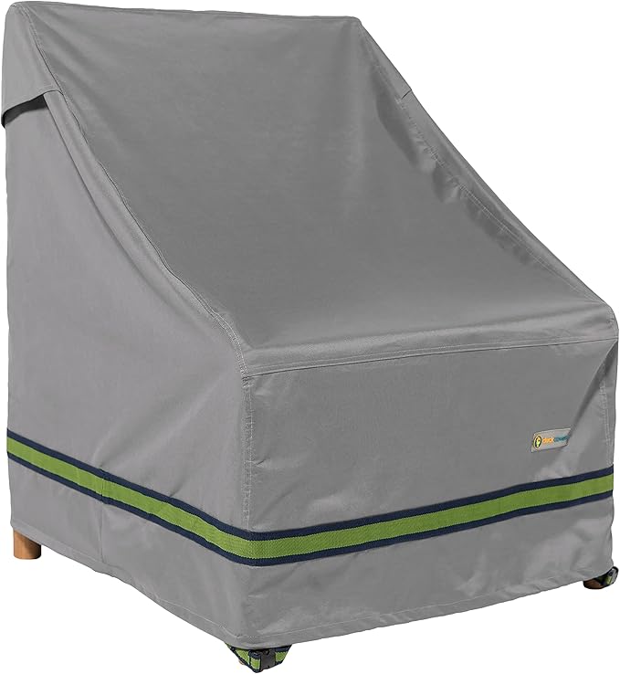 DUCKCOVERS Soteria Water-Resistant 36 Inch Patio Chair Cover, Outdoor Chair Covers