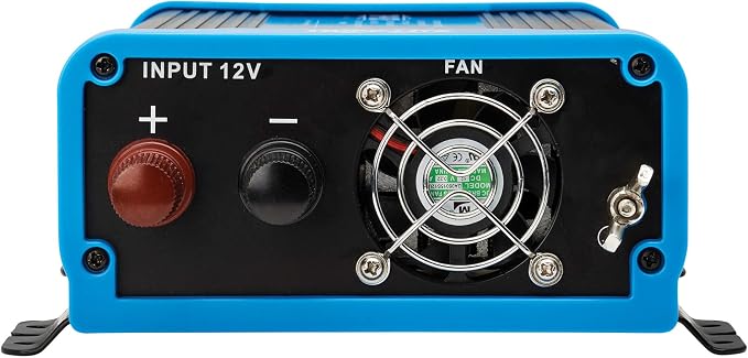 Tripp Lite 600W Compact Pure Sine Wave Power Inverter, 3 Outlets, 1 USB + 1 USB-C Charging Ports, Remote Control via RJ12 Telephone Cable, Included Mounting Brackets, 2-Year Warranty (PINV600SW-120)
