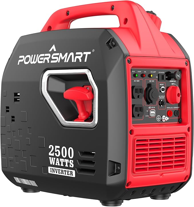 PowerSmart 2500-Watt Portable Inverter Generator with Quiet, Camping, EPA & CARB Compliant,PS5020W