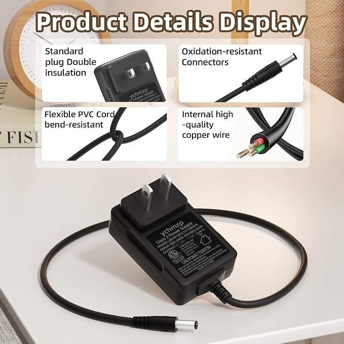 21V Mini Chainsaw Battery Charger，Lithium Battery Charger Compatible with Aker/Saker/Seyvum/O-Conn Mini Chainsaw Replace the power cord