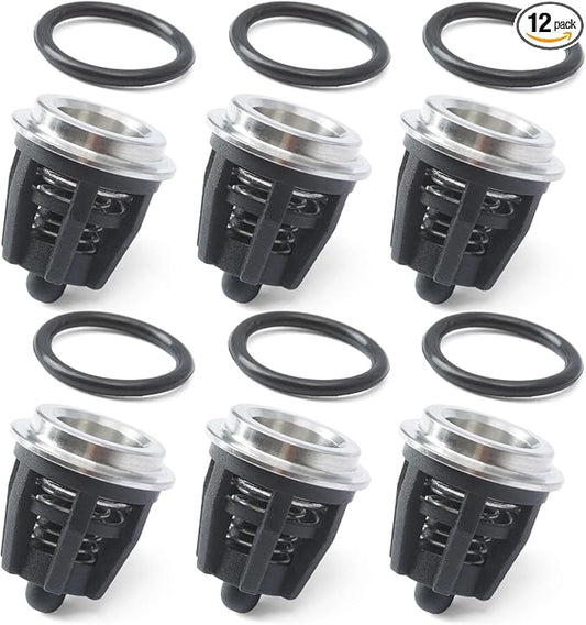 6PCS 70-0009 Pressure Washer Pump Check Valve Kit Replacement for Mi-T-M for InterPump 47 49 50 51 Series 758-543 36.7032.01 Kit01 K01, Replace 700009