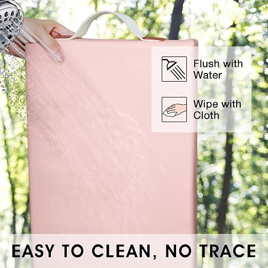 HappyPicnic Waterproof Garden Kneeling Pad, 2in Thick, Pink, 1 Pack | Soft High-density Foam knee support, with Handle, Easy to Clean, Non-slip, for Gardening, Yoga, Prayer, Housework, Exercise
