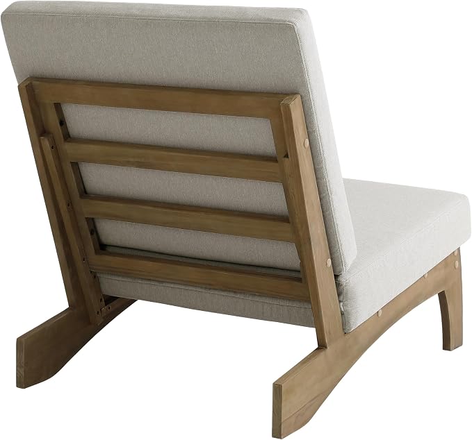 Pia Ricoo 3 Piece Patio Bistro Set with Patio Chairs and Table, Heavy Duty Wood Patio Furniture Set, All-Weather Outdoor Chairs for Balcony, Deck, Poolside, Porch - Light Camel