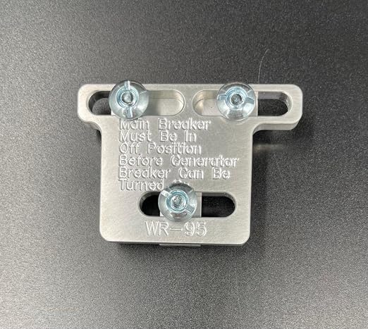 Generator Interlock WR-95 Compatible with Siemens, Murray or ITE 100 amp sub Panel