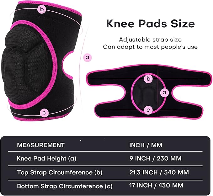 Women Men Knee Pad Suitable for House Working, Floor and Carpet Cleaning, Gardening Maintain, Construction Work, High Elastic Fabric Men Knee Pads Protect Knee Safety