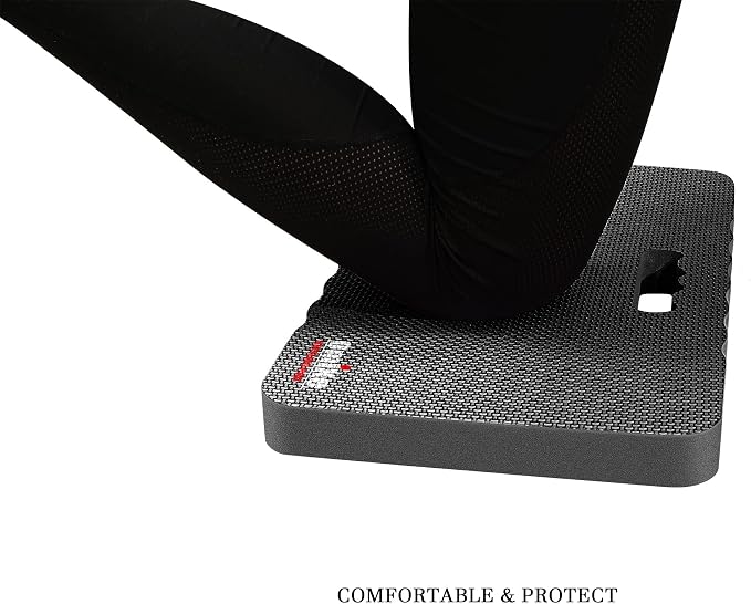 Comfy Extra Large Thick Waterproof Gardening Kneeling Pad Foam Kneeler Mat Garden Knee Pad Cushion for Gardening Planting Yard Work Prayer Yoga Mechanic Workout Baby Bath
