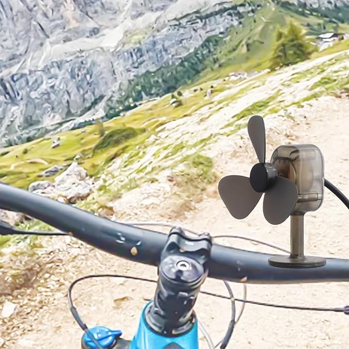 Wind Turbine USB Power Generator 5W Wind USB Generator For Outdoor Charging On Bike, Car, Electric Vehicle, Camping, And Mobile Devices