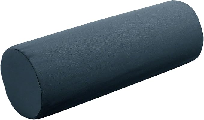 Cushion Source 20" x 6" Sunbrella Bolster Pillow, Indoor/Outdoor Decorative Support Pillow, Fade and Water Resistant, Sunbrella Sapphire Blue