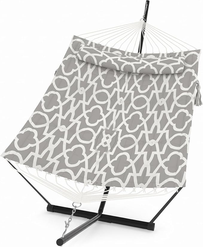 Takywep Takywep with Hammock - Durable Iron Construction, Compact T-Shaped Stand, Curved Iron Rod Design, Soft Cotton Padding, and Complete Combination Set.