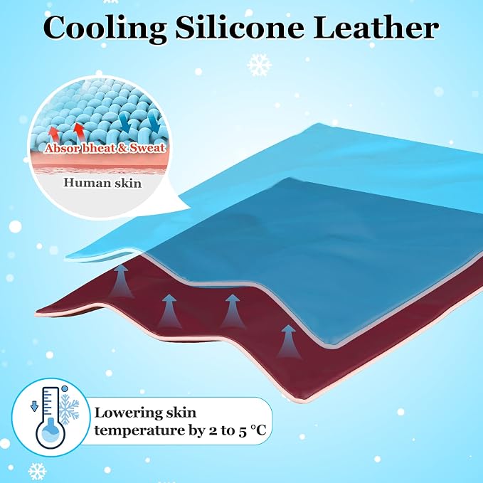 Pack of 2 Silicone Leather Outdoor Waterproof Pillow Covers 18x18 Inch Burgundy Outdoor Decorative UV Fade Resistant Pillows Cushion Case for Couch Patio Tent Sunbrella