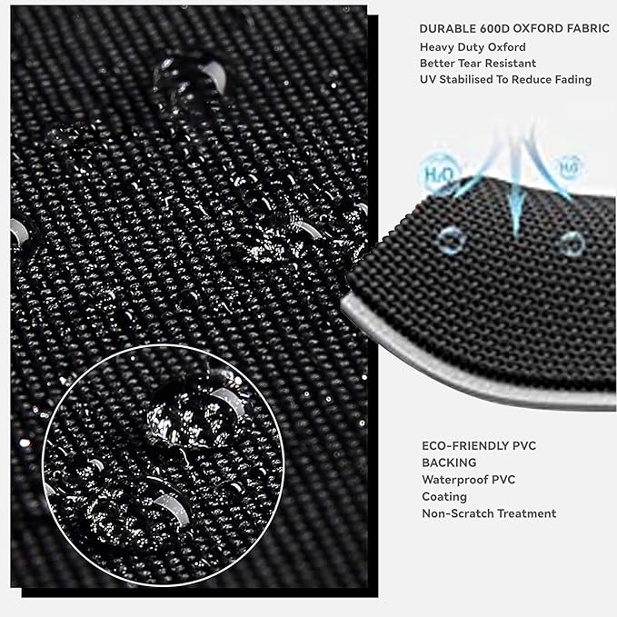 Outdoor Prep Table Cover - Heavy Duty Waterproof Cover for Keter Unity Small Portable Table, Compatible with 36 inch Outdoor Utility Cart and Storage Cabinet