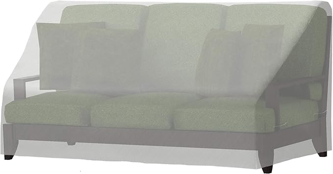 Simple Houseware 3-Seater Patio Sofa Cover Waterproof, 600D Heavy Duty, 79 x 38 x 29 Inch