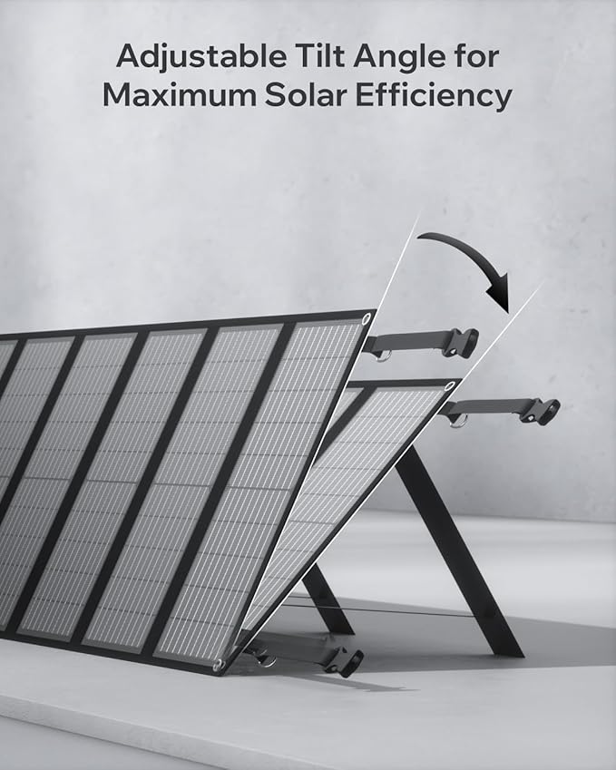 Core 300W Solar Generator with 200W Panel, 600W Peak Backup LiFePO4 192Wh Portable Power Station with 120V AC Outlet for Camping Outdoor