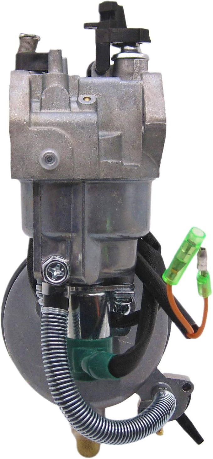 NIMTEK Dual Fuel Carburetor LPG Conversion Kit for Generator 4.5-5.5KW GX390 188F Carburetor