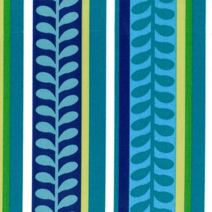 Blazing Needles All-Weather UV-Resistant Outdoor Knife Edge Pillows Set, Set of 2, 20", Pike Azure