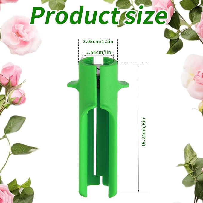 2 Pcs Rose Thorn Stripper Tool - Rose Stripper & Cleaner Cutter for Leaf Removal - Quickly Remove Thorns and Branches of Roses