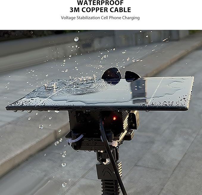 Solar Wind Power Generator,Aluminum Alloy Electric Bike Range Extending Generator 12V to 125V Solar Generator Portable Solar Generator Outdoor Generators for Electric Bike Emergency