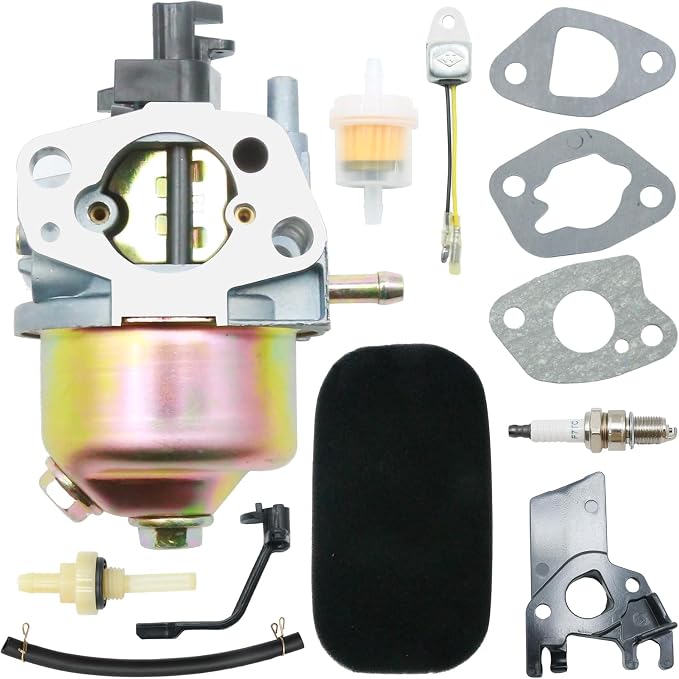 Carburetor Tune Up Kit, Replacement for DuroMax XP3500 XP4400 XP4400E XP4400E-CA MX4500 MX4500E 196cc 200cc 6.5HP 7HP Generator