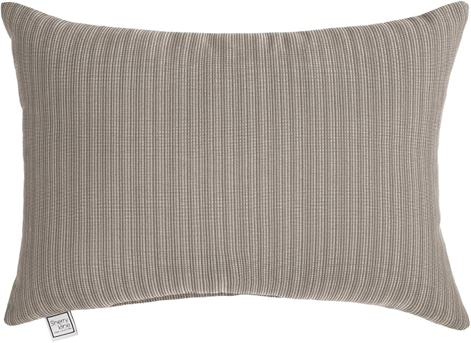 Sherry Kline Island Breeze Indoor/Outdoor Boudoir Filled Pillow Khaki 13"x 18" Set of 2