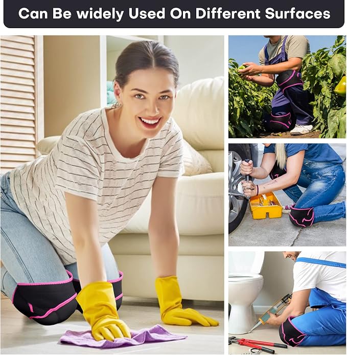 Women Men Knee Pad Suitable for House Working, Floor and Carpet Cleaning, Gardening Maintain, Construction Work, High Elastic Fabric Men Knee Pads Protect Knee Safety