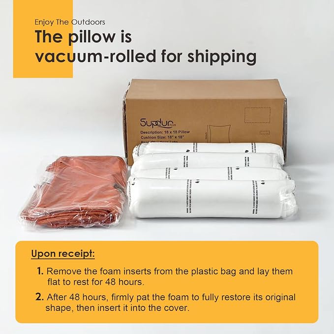 Outdoor DecorativePillows with Coconut Button Pack of 4, 18" x 18" Outdoor Pillow Set for Couch Bed Throw Patio Sofa, Chartreuse
