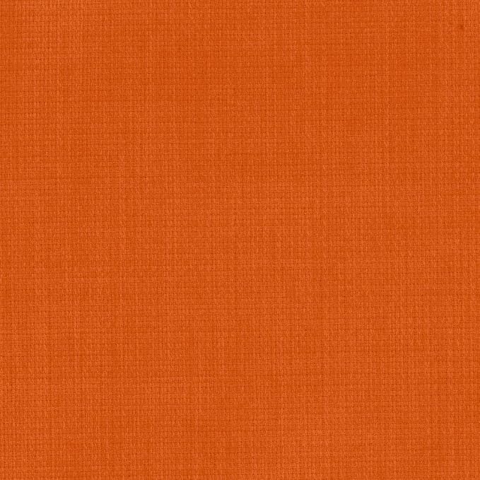 Blazing Needles Double-Corded Solid Outdoor Spun Polyester Back Support Pillows with Inserts Set, Set of 2, 20" x 12", Tangerine Dream