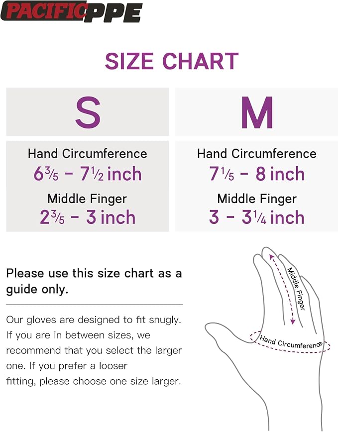 PACIFIC PPE 2 Pairs Gardening Gloves for women and Ladies, Rubber Coated Garden Gloves, Outdoor Protective Work Gloves, Medium Size fits Most, Purple & Red