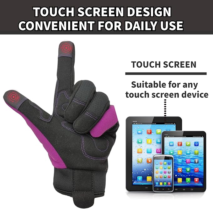 Cute Pattern Gardening Gloves,Thornproof Garden Glove,Gardener Gift | Gardening Gifts for Women,Touchscreen,Tender Thornproof,Cute Pattern,Protection Palm,Machine Washable,Adjustable Cuff