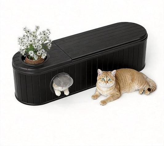 60 Gallon Storage Bench Deck Box Resin Patio Furniture with Armrest, Waterproof and UV Resistant Lockable for Patio Furniture, Garden Decor and Outdoor Seating for Cushions, Garden Tools