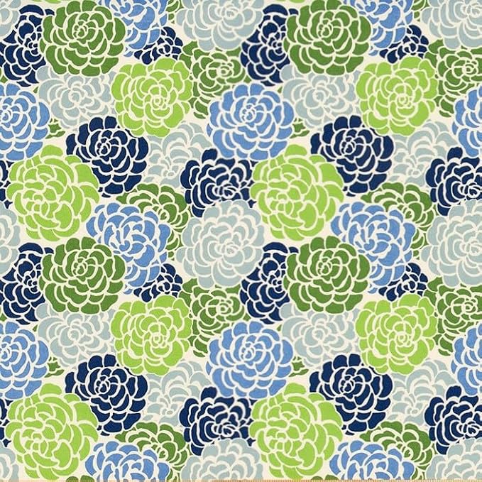 RSH DECOR: Lumbar & Square Throw Pillows Set of 4 | 20" x 12" & 17" x 17" | All-Weather Spun Fabric | Water and Fade-Resistant | Outdoor Accent Pillows for Patio Furniture | Livi Courtyard Floral