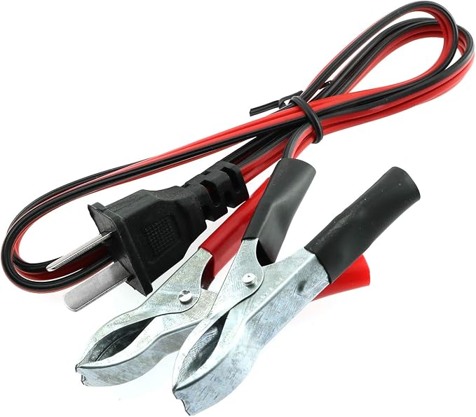 Generator Charging Cable Cord DC12V 2.3ft V-Type Charging Cable Wire