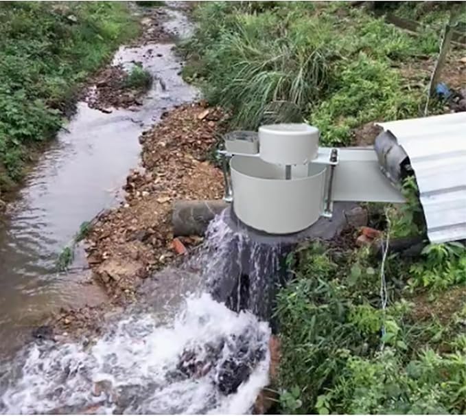 150W Micro Hydro Generator Portable Water Turbine 12V 24V DC Low Head Hydropower System for Small Stream Off Grid Power Camping Emergency Energy(Generator+Controller)