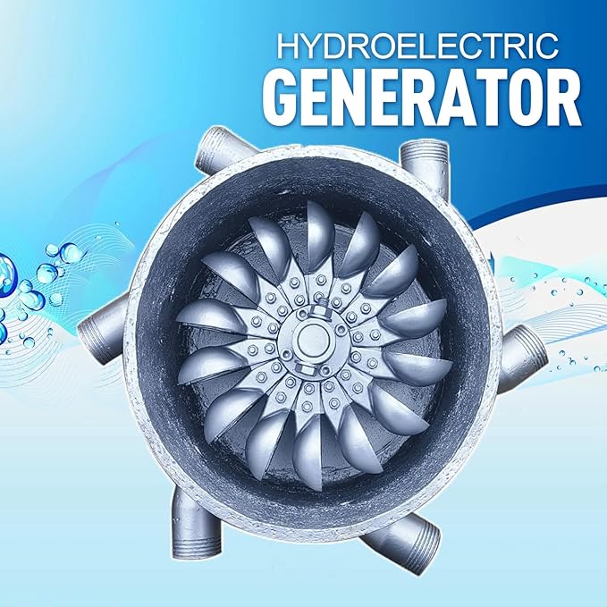 High Power Hydro Generator 3KW 110V-230V Mini Hydro Generator With Monitoring TV Lighting Computer Outdoor