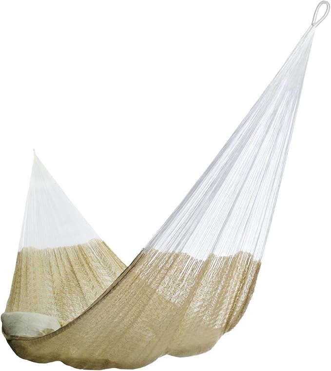 Hammocks Rada- Handmade Yucatan Hammock - Matrimonial Size Natural Color - 13ft long Artisan Crafted