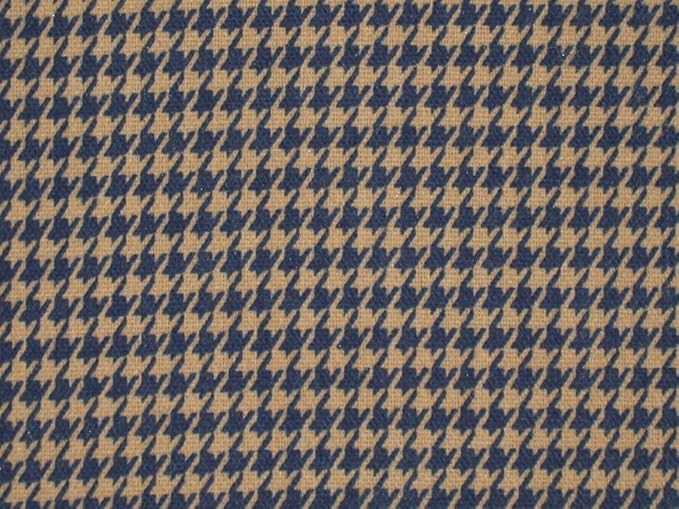 OVERSTOCK BLOWOUT!! Pack of 5 Patio Pillows w/ Zipper ~ Navy & Khaki Houndstooth