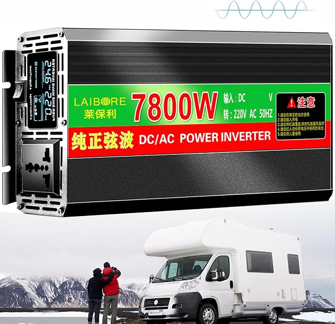2800W 3800W 5800W 6800W 7800W 8800W 10000W 13000W 18000W 20000W Solar Power Inverter,DC 12V 24V 48V 60V 72V to 110V/220V 230V AC Split Phase Inverter Pure Sine Wave Inverter,for Home Energy Storage(78