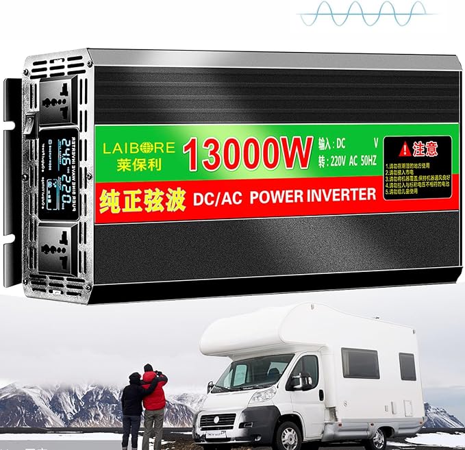 2800W 3800W 5800W 6800W 7800W 8800W 10000W 13000W 18000W 20000W Solar Power Inverter,DC 12V 24V 48V 60V 72V to 110V/220V 230V AC Split Phase Inverter Pure Sine Wave Inverter,for Home Energy Storage(13