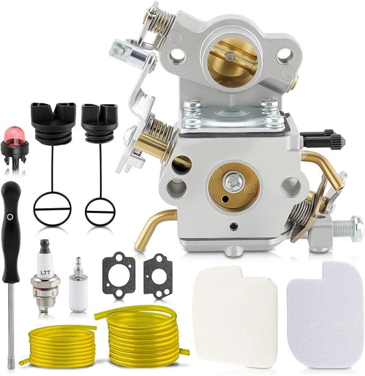 for Carburetor carb Kit for Craftsman 358341900 18 42cc Chainsaw