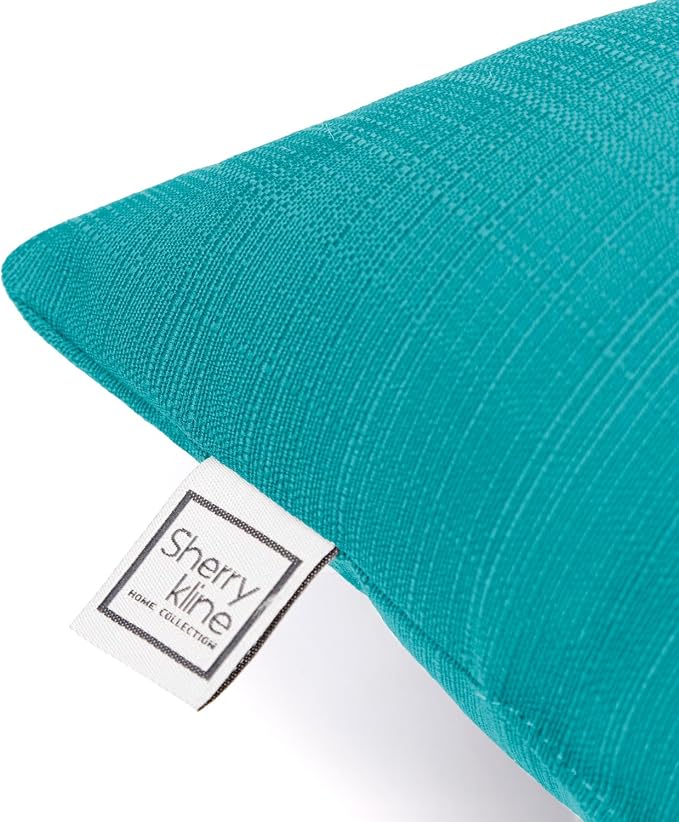 Sherry Kline Sunrise 17" x 17" Outdoor/Indoor Square Pillow Home - Set of 2, Zippered Covers only *No Inserts
