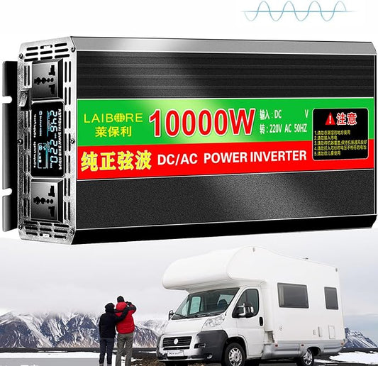 2800W 3800W 5800W 6800W 7800W 8800W 10000W 13000W 18000W 20000W Solar Power Inverter,DC 12V 24V 48V 60V 72V to 110V/220V 230V AC Split Phase Inverter Pure Sine Wave Inverter,for Home Energy Storage(10