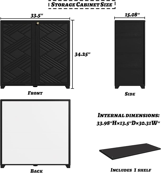 Mrosaa Storage Box Outdoor Caninet,Resin Indoor Storage Box Waterproof Outdoor Storage Cabinets for Patio/Garden/Backyard